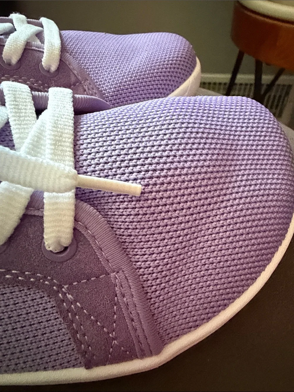 WITHIN Minimalist Barefoot Lilac Womens 38/7.5-8 Sneakers Active Zero Drop Sole